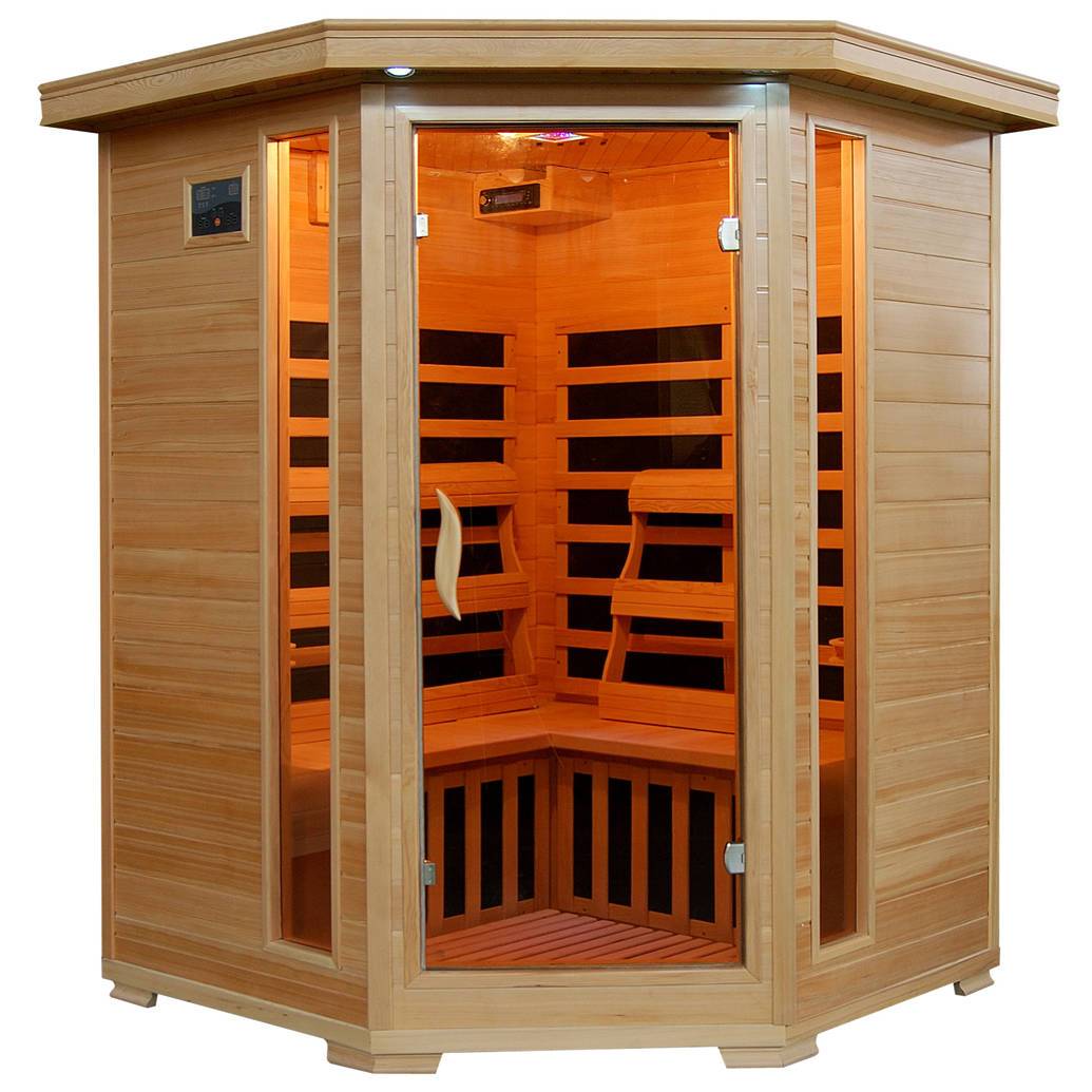 Santa Fe - 3 Person Carbon Heater Heatwave Infrared Home Sauna