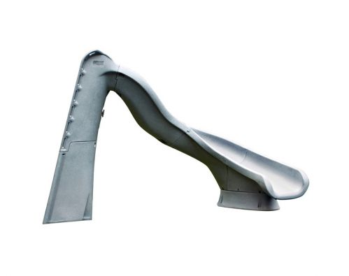 S.R. Smith 688-209-58224 TurboTwister Left Curve Pool Slide, Gray Granite