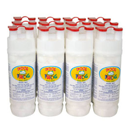 Pool Frog Bac Pac 01-03-5880 2.2 lb Pre-Filled Trichlor Tablet Sanitizer Cylinder - 12 Pack