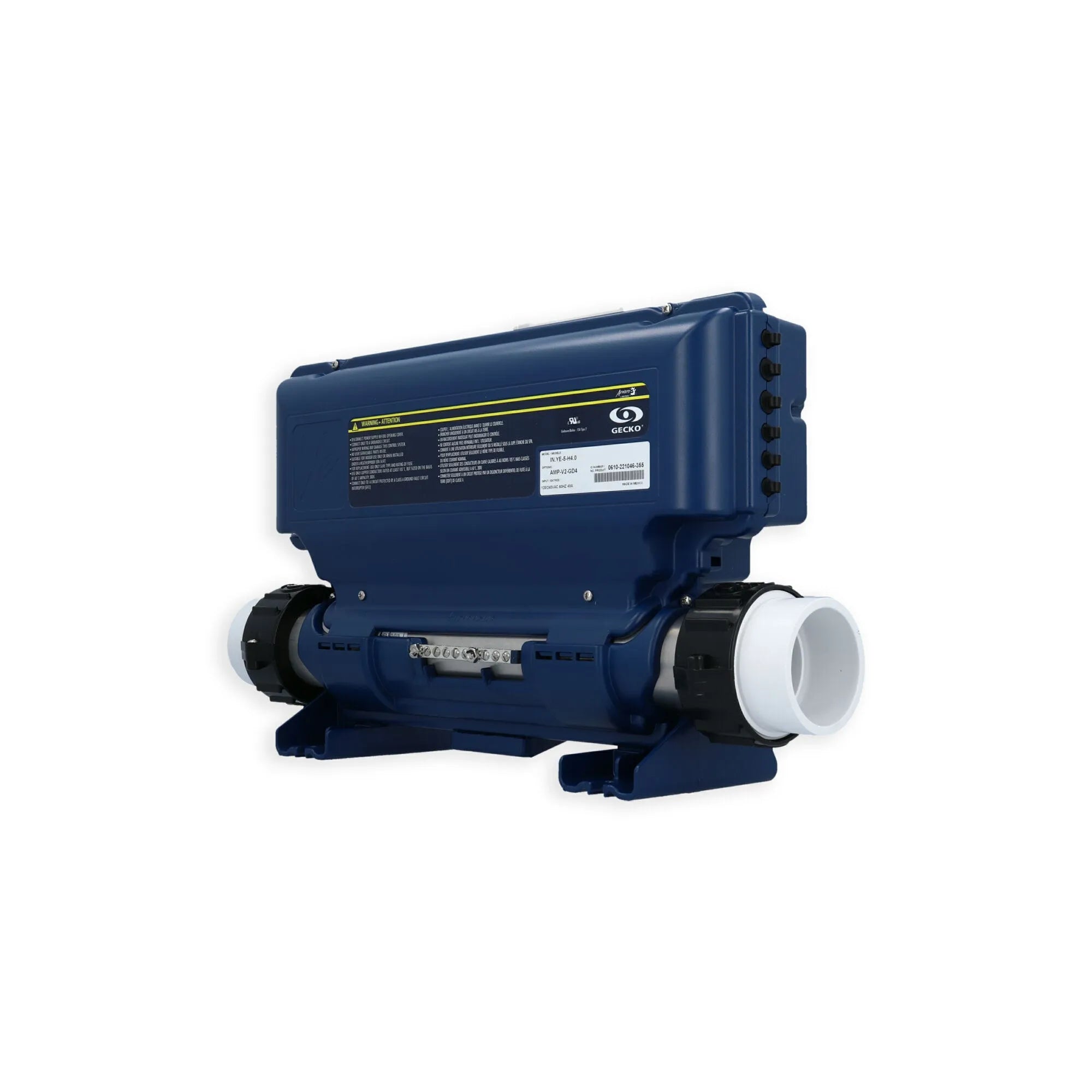 Gecko In.Ye5 Spa Control 4.0KW Flow Thru Heater 0610-221046-355