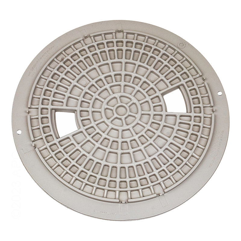 Skimmer Lid, Pentair Sta-Rite U-3, 9-13/16"od, White 08650-0058