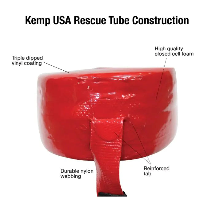 Kemp USA 50" Rescue Tube with GUARD Logo
