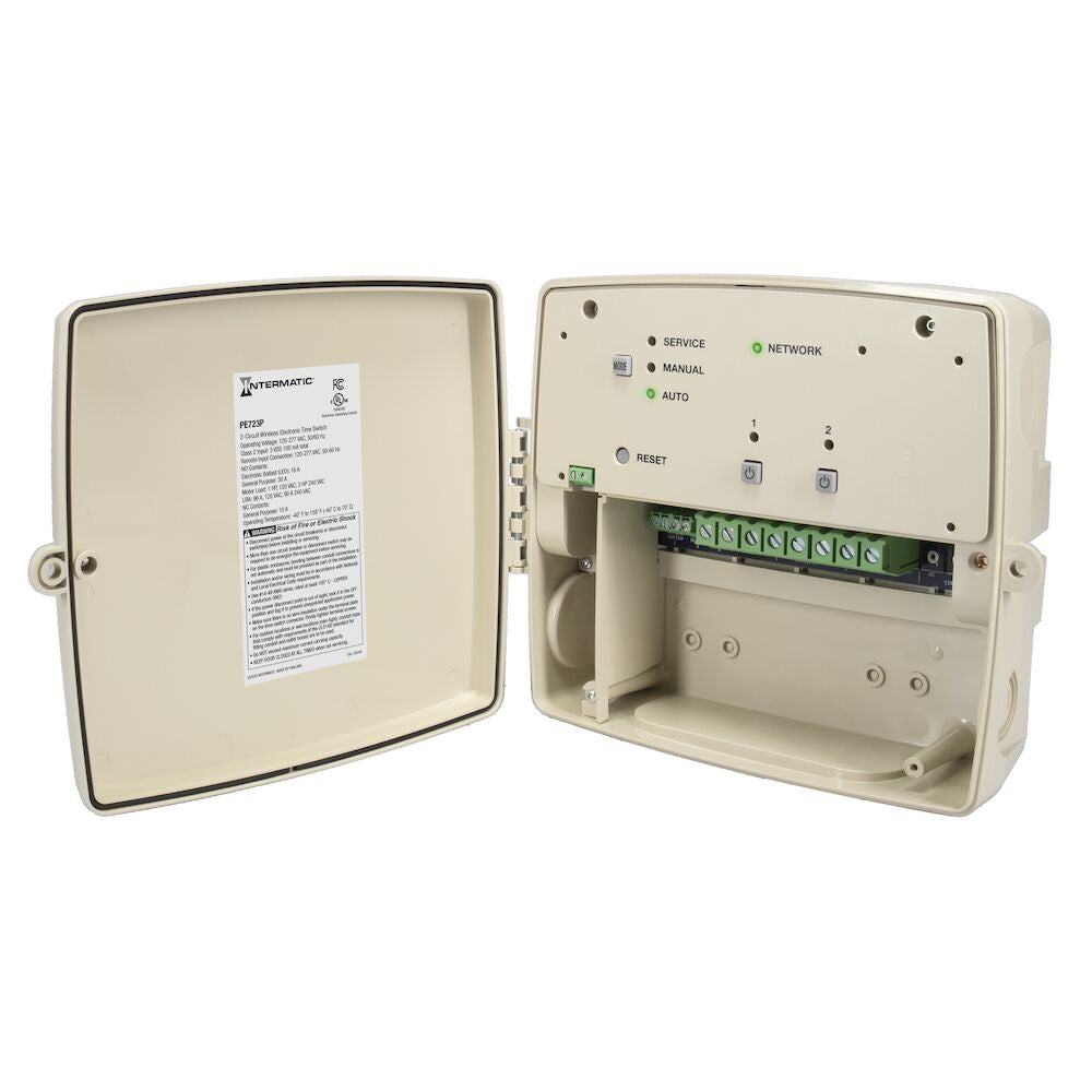 Intermatic 24-Hour 7-Day Electronic WiFi Time Control, 2-Circuit, Type 3R Plastic Enclosure