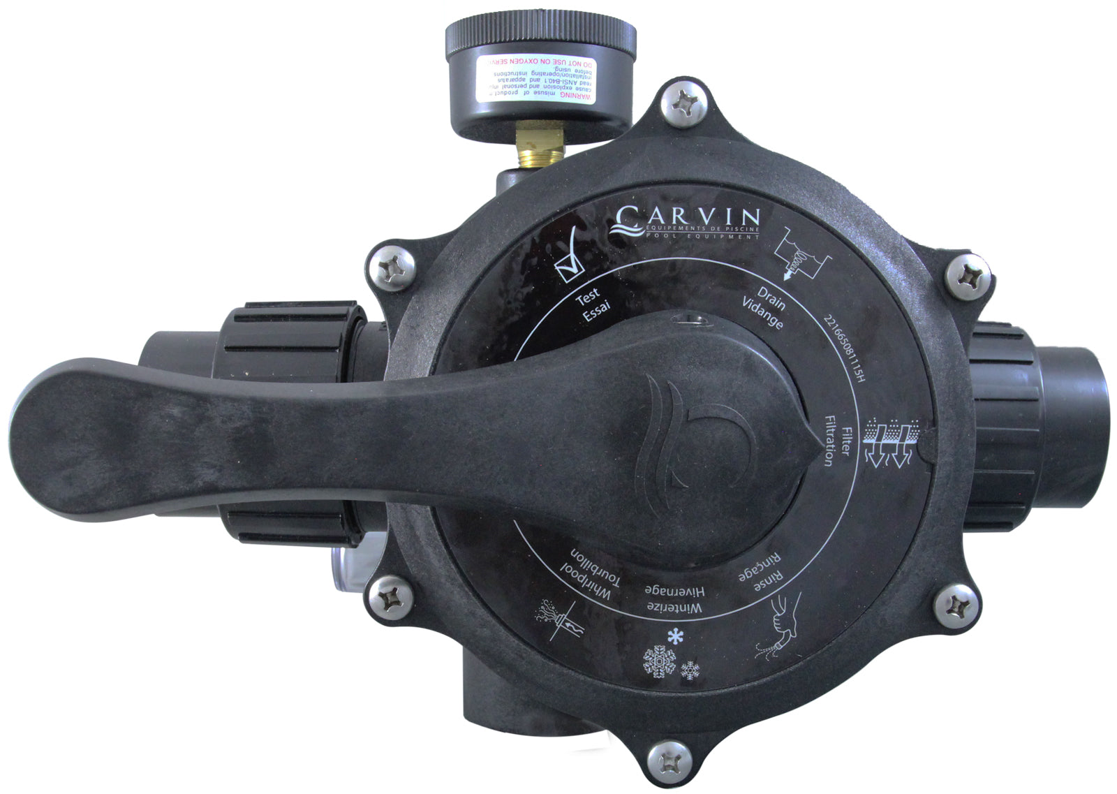 Carvin DVK7C Multiport Valve 1-1/2", 7 Pos, Clamp, New Style | 39263035K