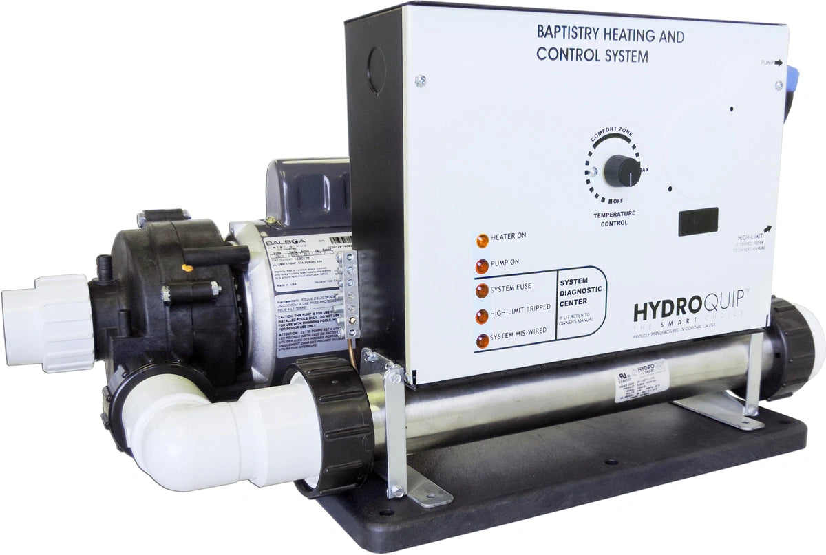 HydroQuip 5.5kW 120/240V Baptismal Equipment System BES-6000