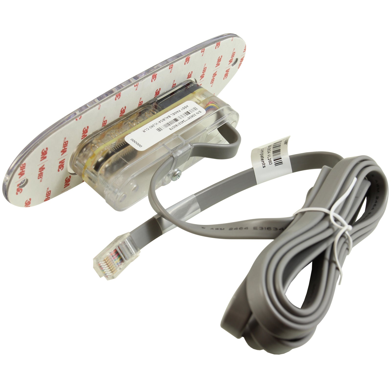 Balboa Genuine VL260 4 Button Topside Clear w/o Overlay | G8226