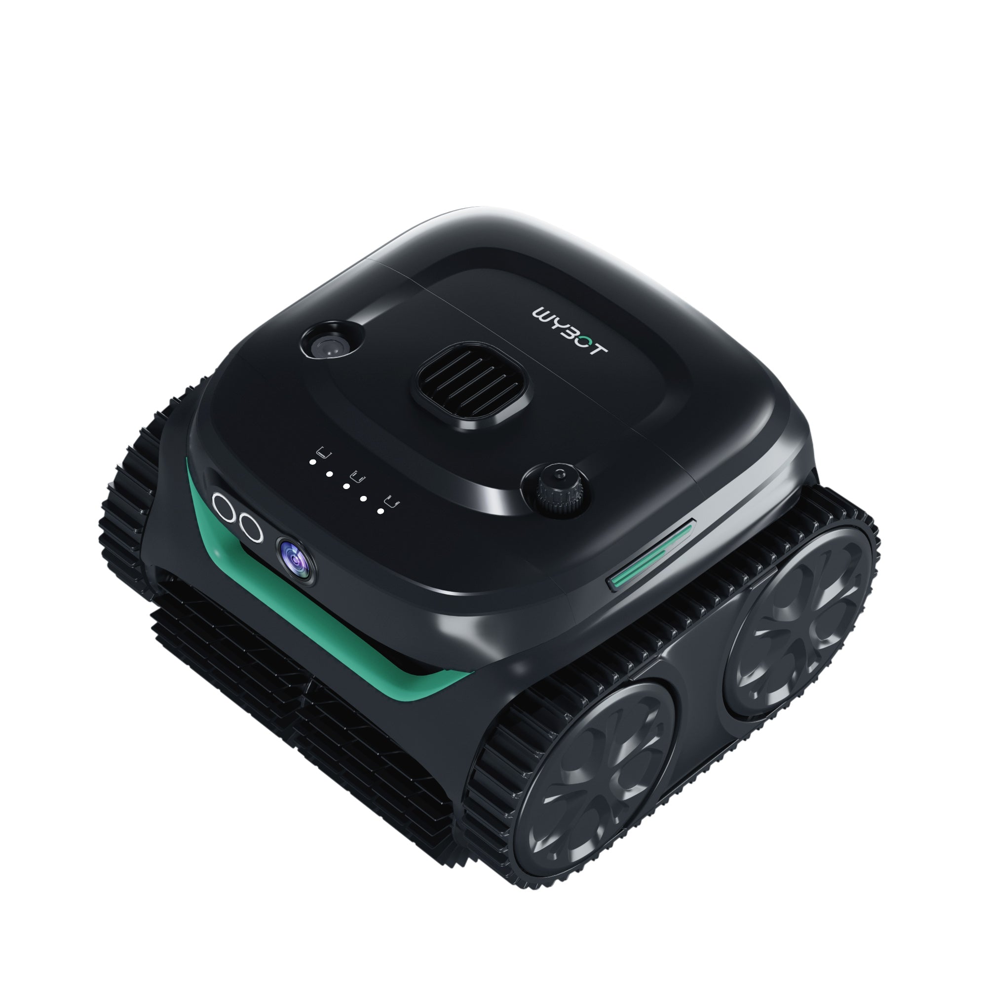 Wybot - C2 ProVis Robot Pool Cleaner - AI Debris Detection - Battery Powered-  Black