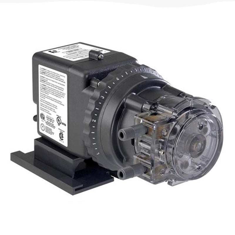 Stenner 85MJL5A3STAA Adjustable Chemical Feed Pump – 85 GPD, 25 PSI, 120V, 3/8″