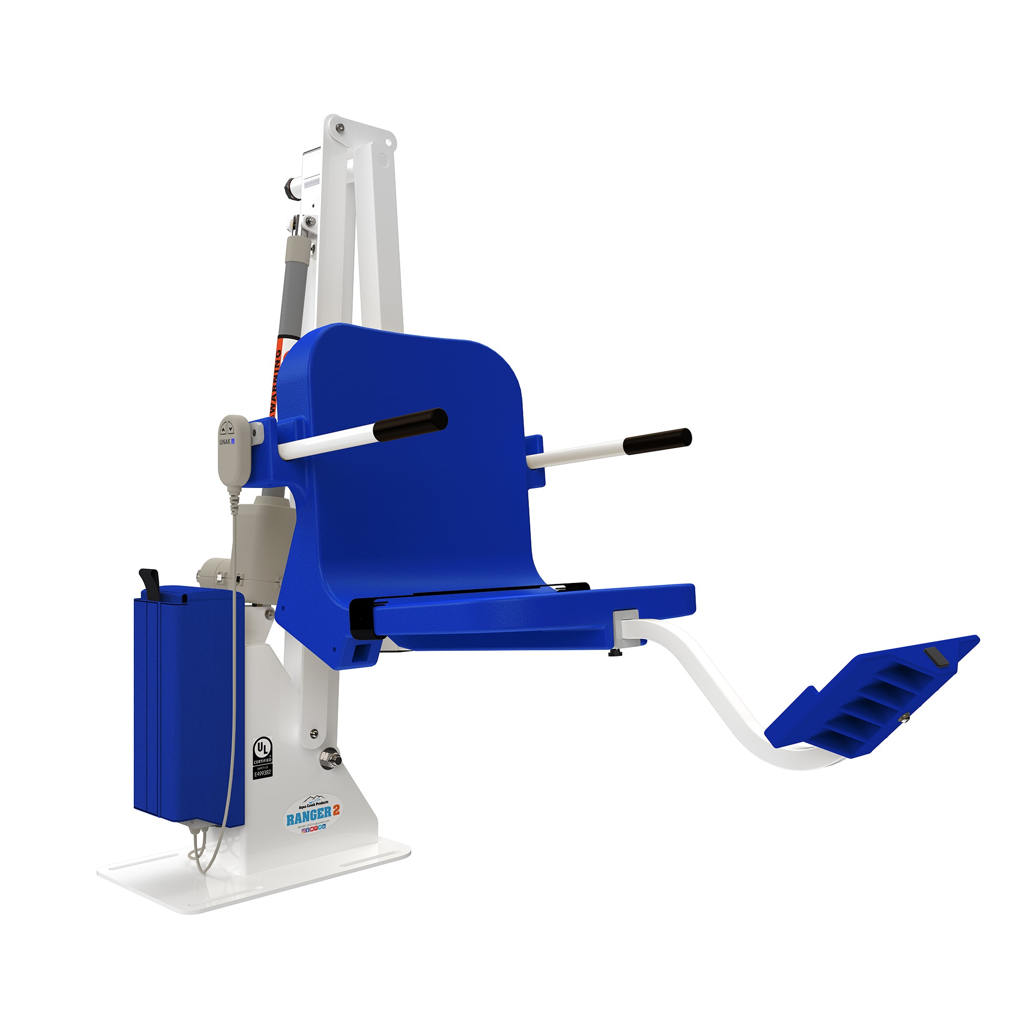 Aqua Creek Ranger 2 Pool Lift - White/Blue | F-RNGR2