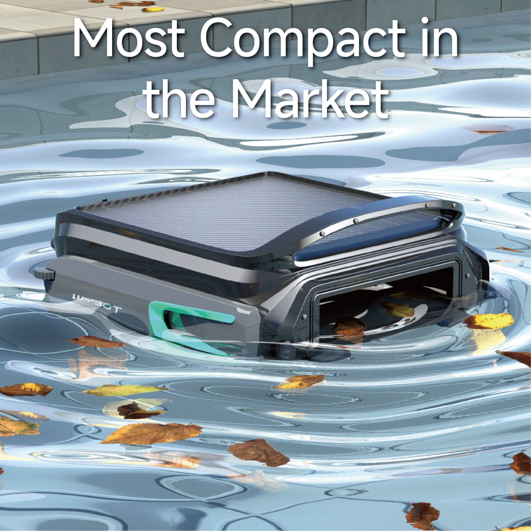 WYBOT F1 Pool Skimmer Solar Powered Robotic Cleaner