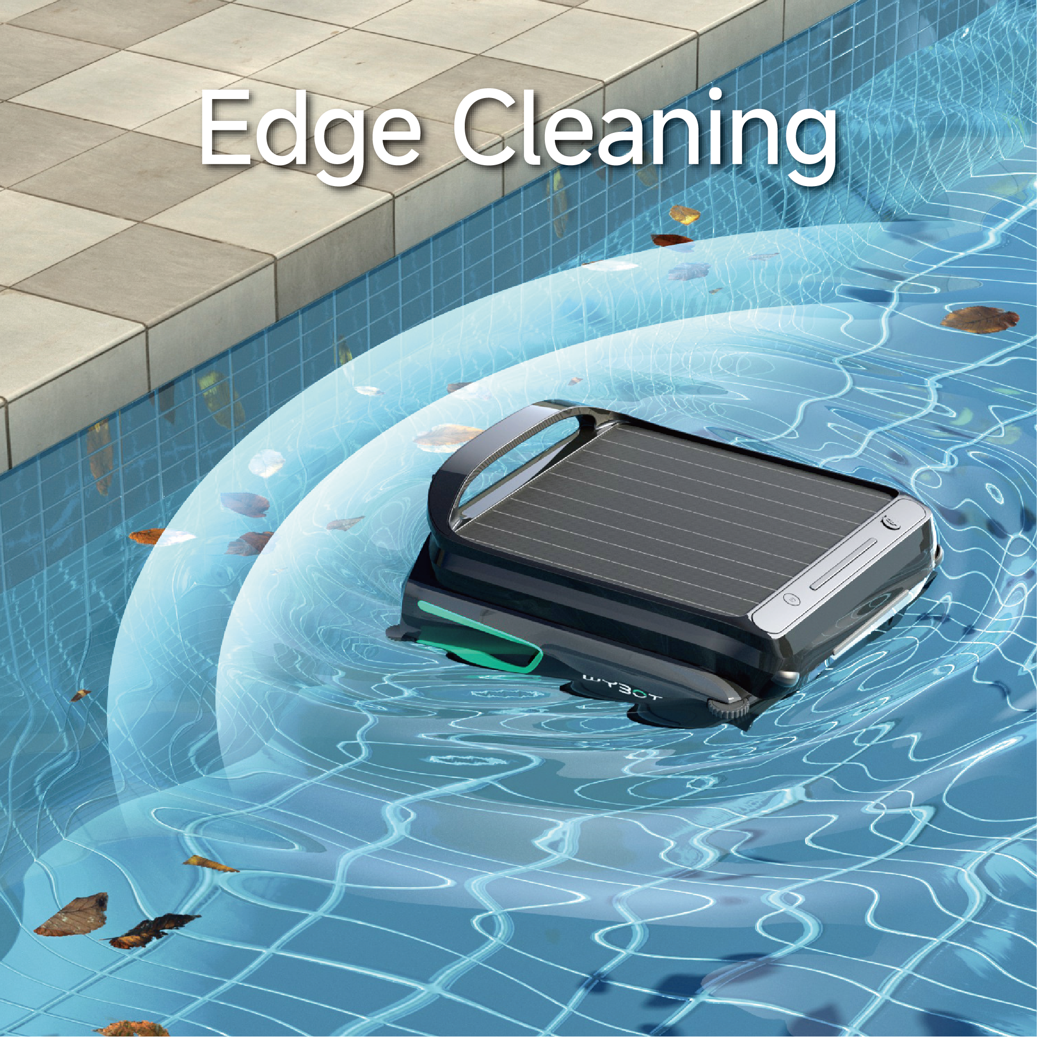 WYBOT F1 Pool Skimmer Solar Powered Robotic Cleaner