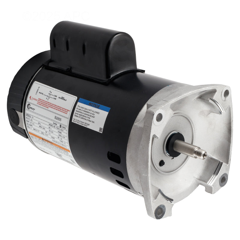 Century 2HP  Square Flange Pool & Spa Pump Motor 2HP 230V UR | B2855