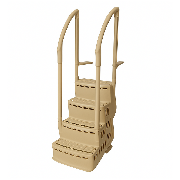 Biltmor Ladder with Deck Attachments - Beige