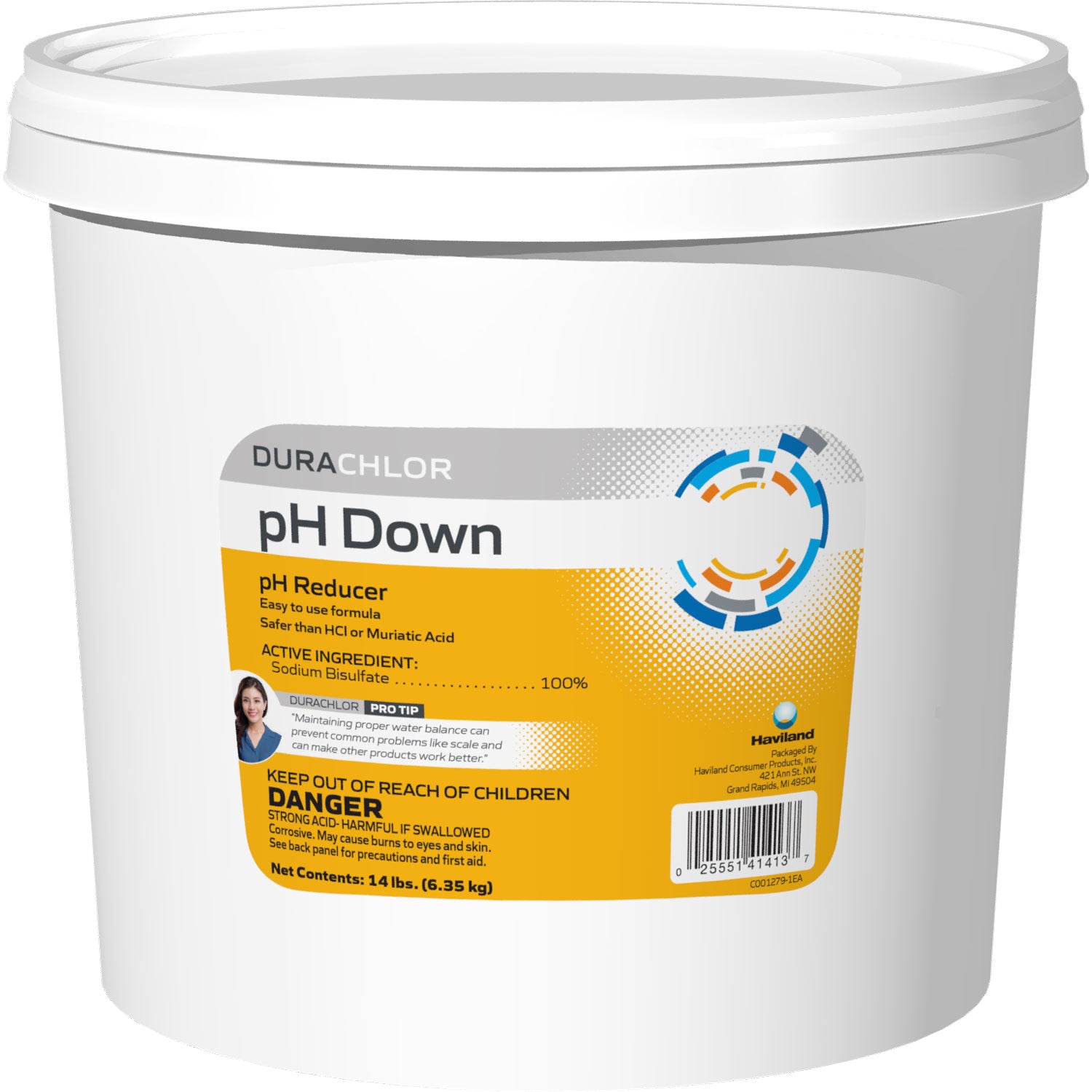 Durachlor pH Down 14 lb | Granular Pool pH Decreaser