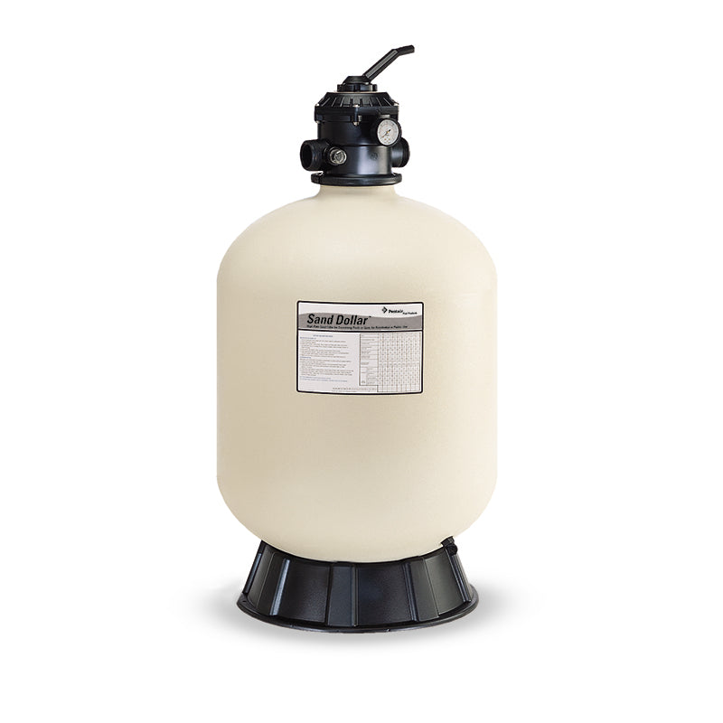 Pentair EC-145322 22 Inch SD60 Sand Dollar Sand Filter With Top Mount Valve