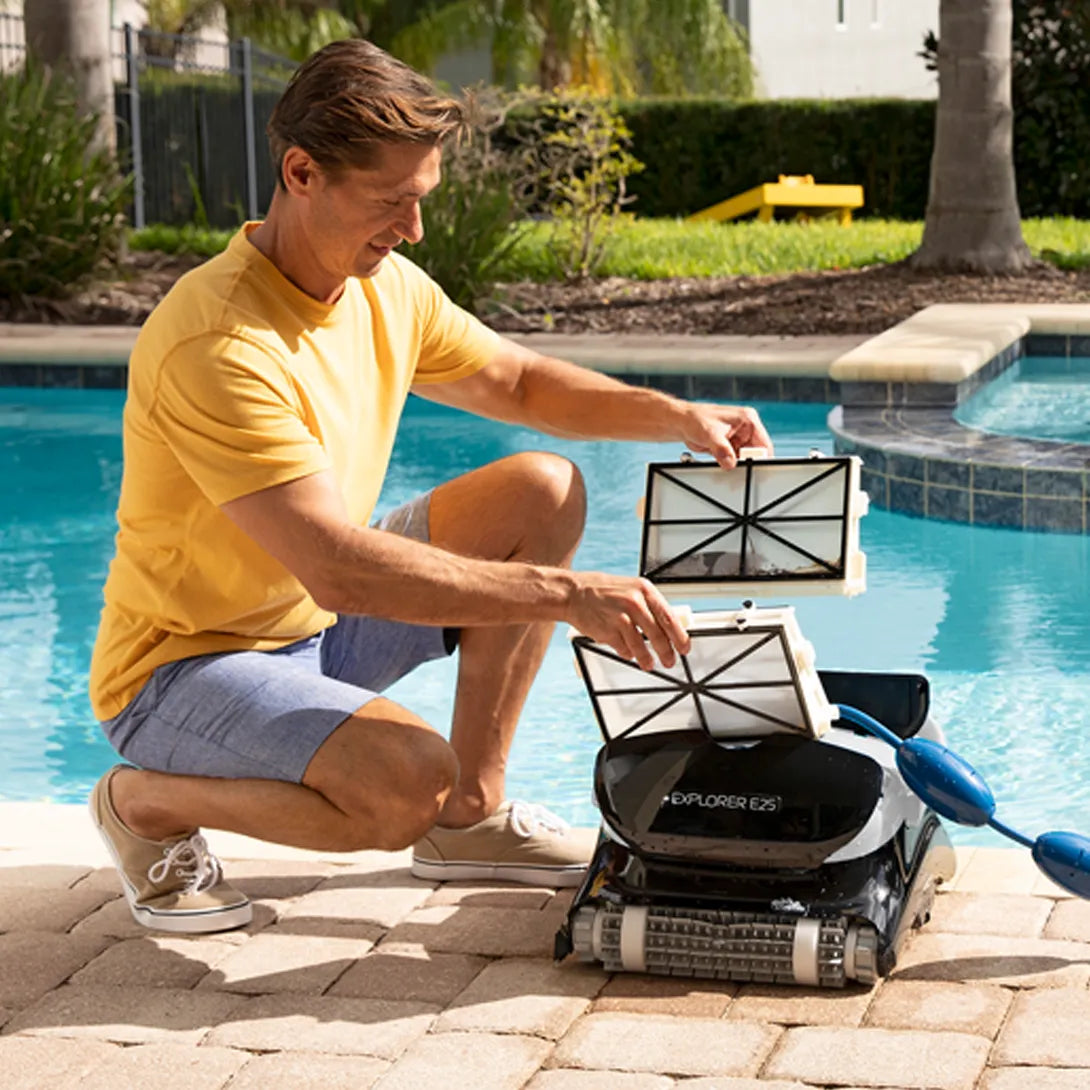 Dolphin Explorer E25 Robotic Pool Cleaner | 99996406-XPI