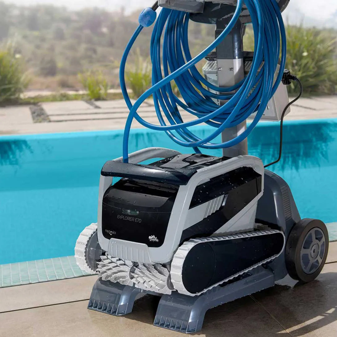 Maytronics Dolphin™ Explorer E70 Robotic Pool Cleaner | 99996712-XP