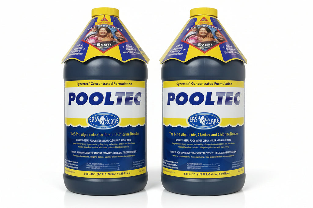 EasyCare 30064 PoolTec Algaecide, Clarifier and Chlorine Salt Cell Boo