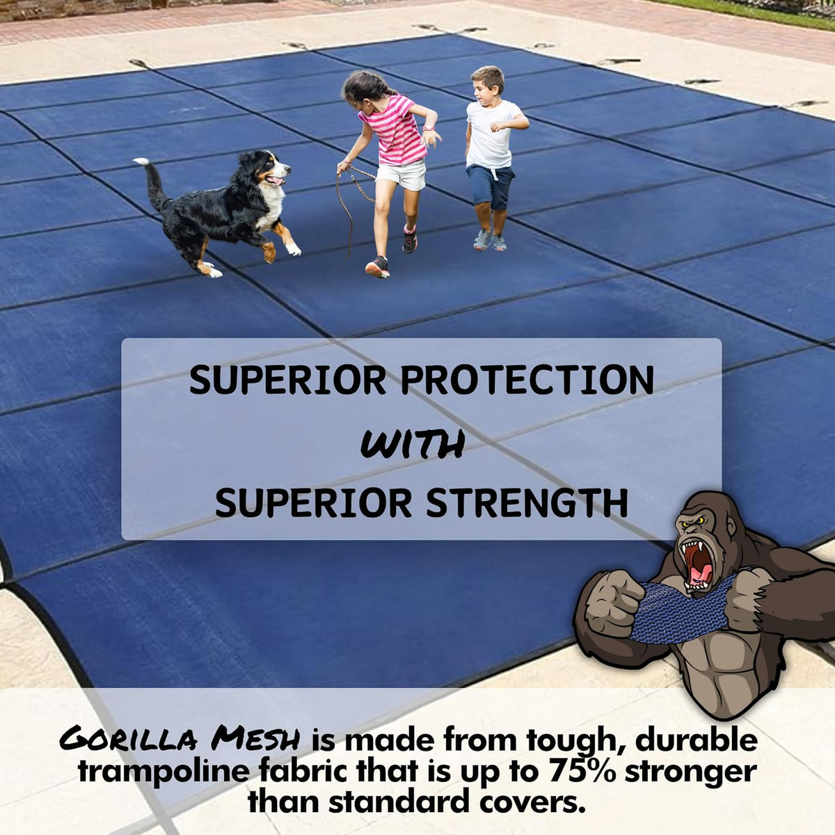 Gorilla Safety Pool Cover Tough Material