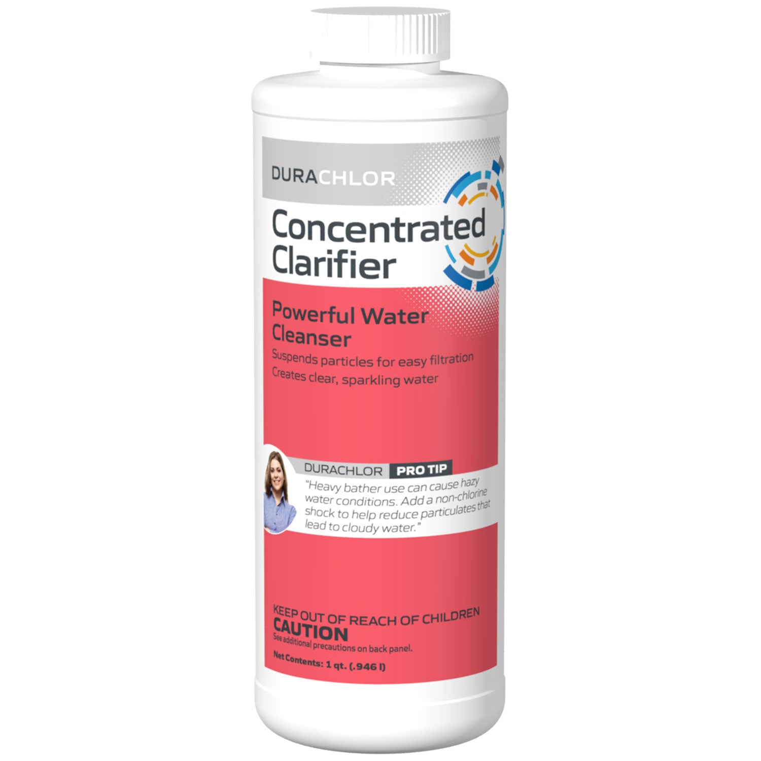 Durachlor Concentrated Clarifier 1 Quart | Advanced Pool Water Clarifier