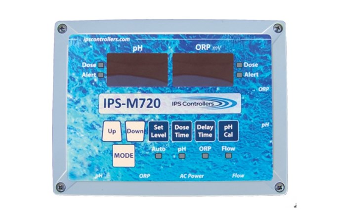 IPS Controllers IPS-M720 ORP and pH Controller with 16”x12” Mounting Board