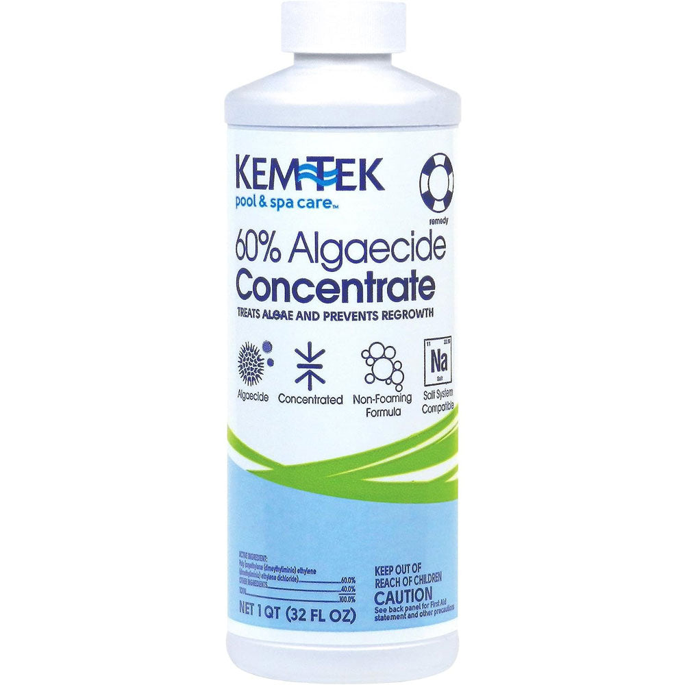 Kem-Tek Algaecide (60% Poly) - 1 Qt