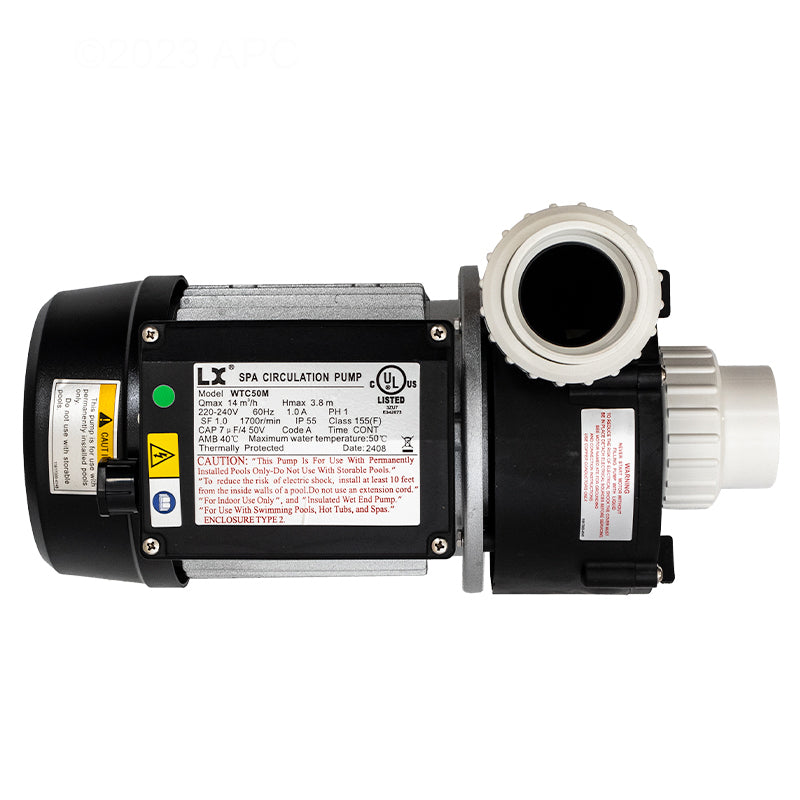 1/3 HP Spa Pump 1 Speed 230V 1-1/2" MBT WTC50M-STANDARD