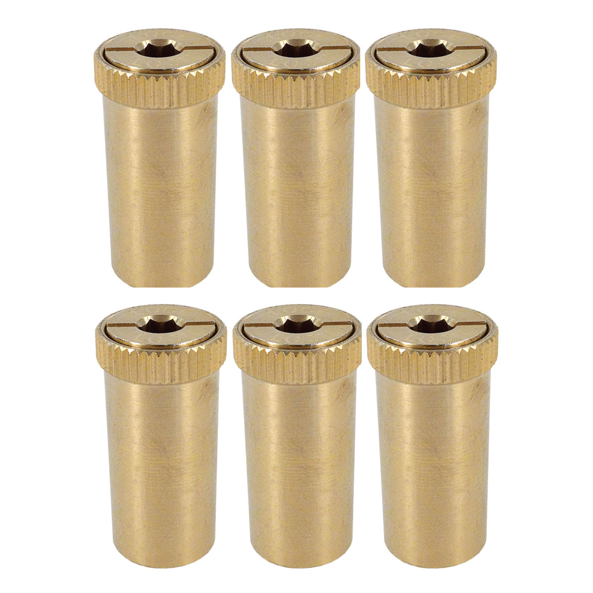 Loop-Loc Concrete Brass Anchor For Safety Cover - 6 Pack