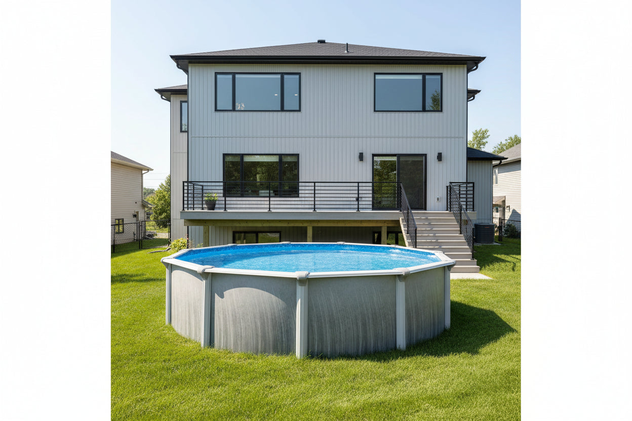 Round Martinique Above Ground Pool