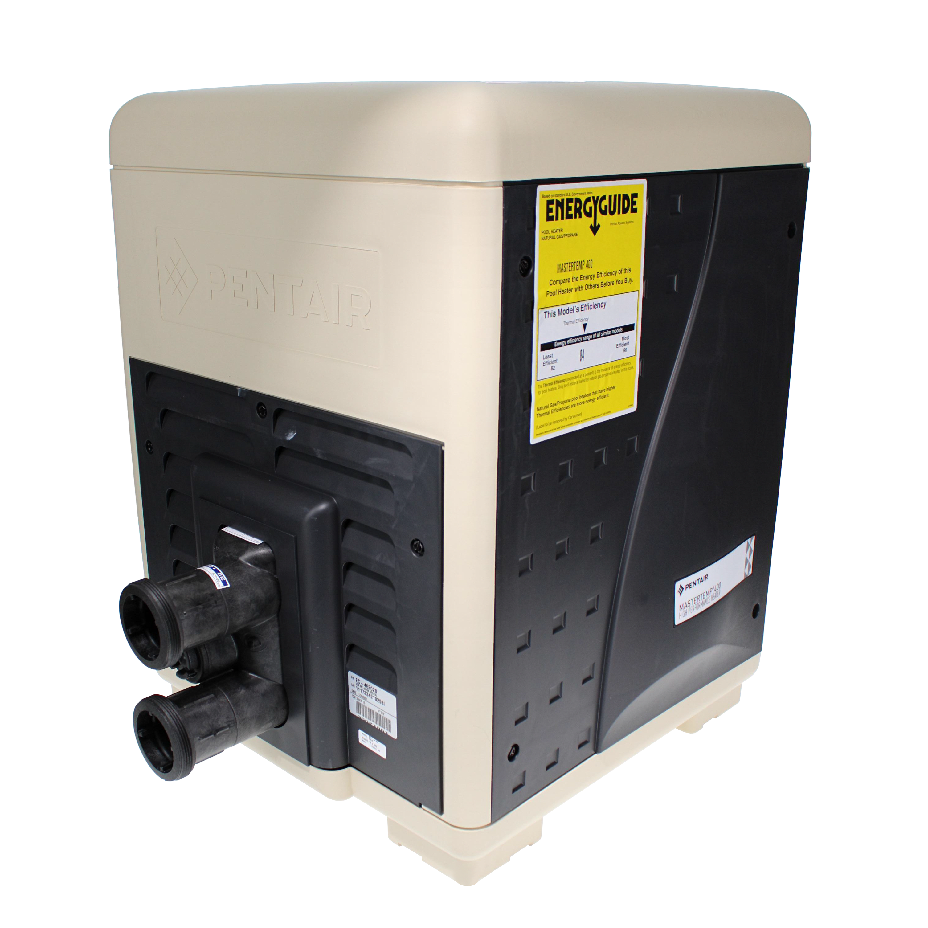 Pentair MasterTemp EC-462028 400,000 Btu Natural Gas Heater