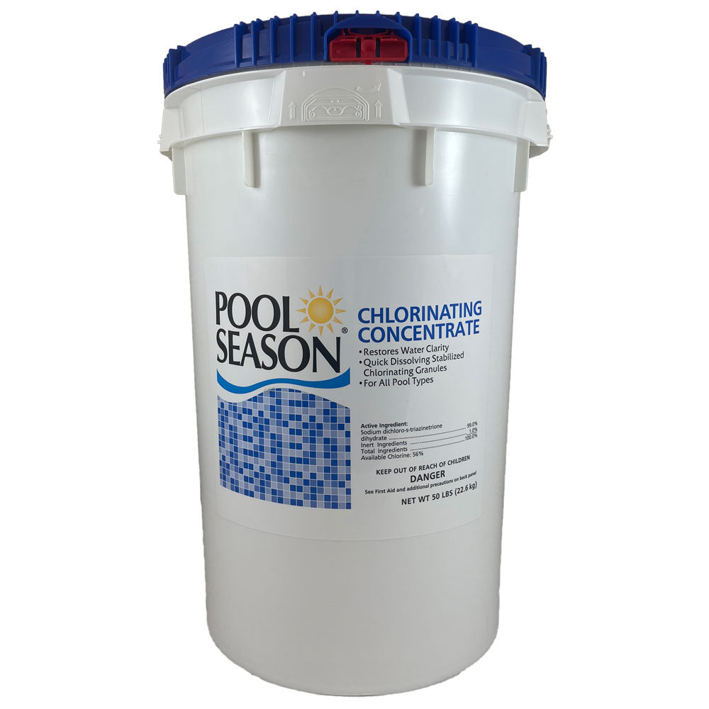 Pool Season Di-Chlor/Granular Chlorinating Concentrate, 50lb