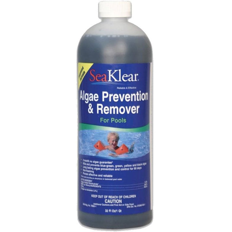 SeaKlear 90-Day Algaecide, Algae Prevention & Remover - 1 Quart