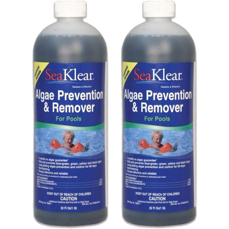 SeaKlear 90-Day Algae Prevention & Remover - 2 x 1 Quart