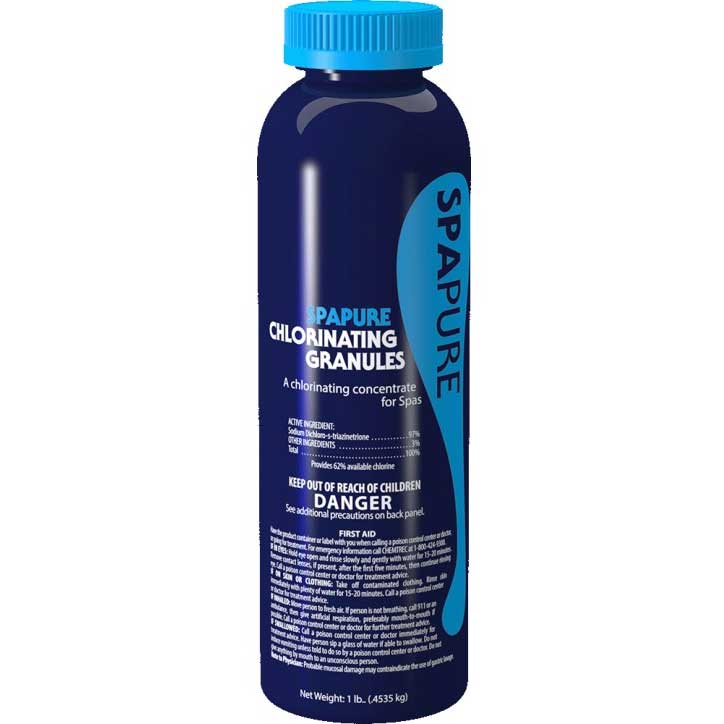 SpaPure 1 Pound Chlorinating Granules for Spas And Hot Tubs