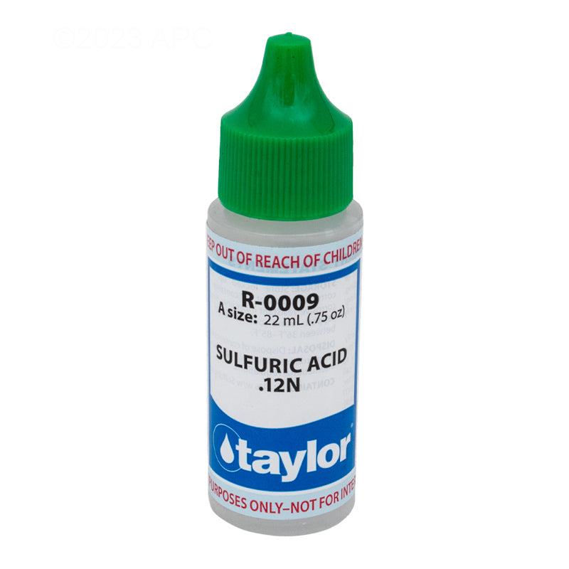 Taylor Sulphuric Acid .12N Reagent - R-0009