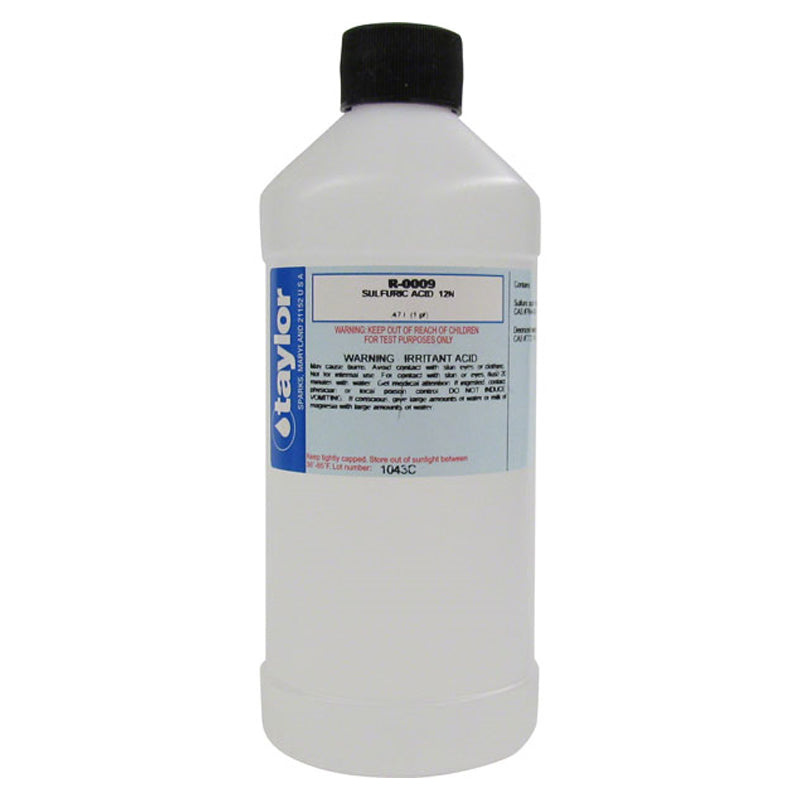 Taylor Sulphuric Acid .12N Reagent - R-0009