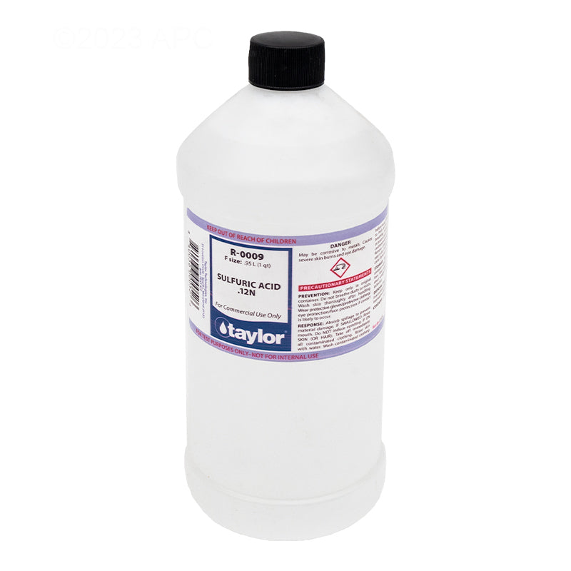 Taylor Sulphuric Acid .12N Reagent - R-0009