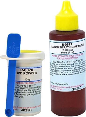 Taylor Replacement Reagent FAS-DPD Refill Kit - R-0871-C,R-0870-I Over 100 Tests