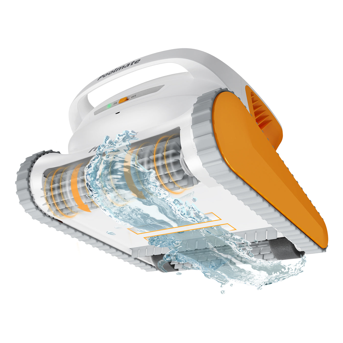 Poolmate Hydro 3 Robotic Pool Cleaner for Inground/Above Ground Pools