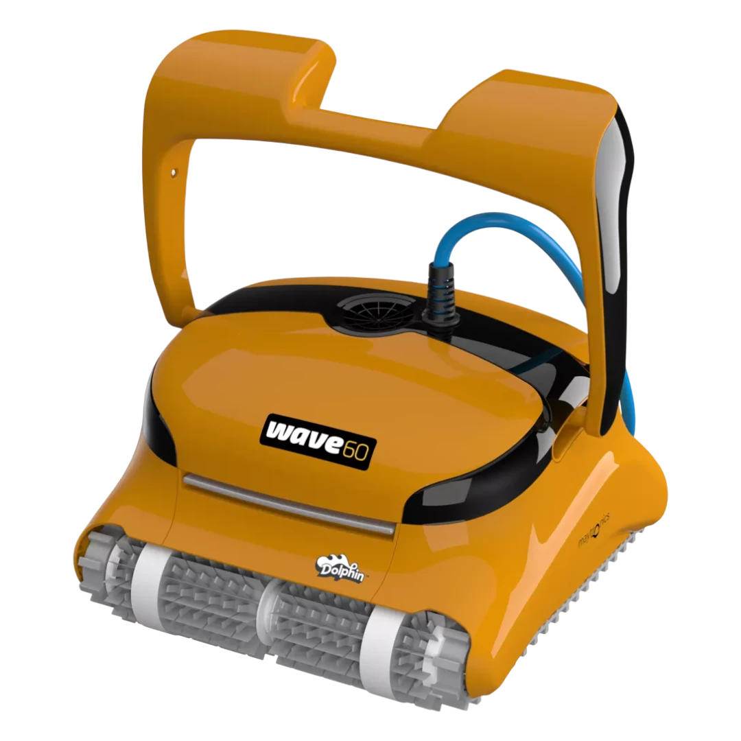 Dolphin Wave 60 Robotic Commercial Pool Cleaner w/ Caddy | 60 Foot Cable | 99991060-US