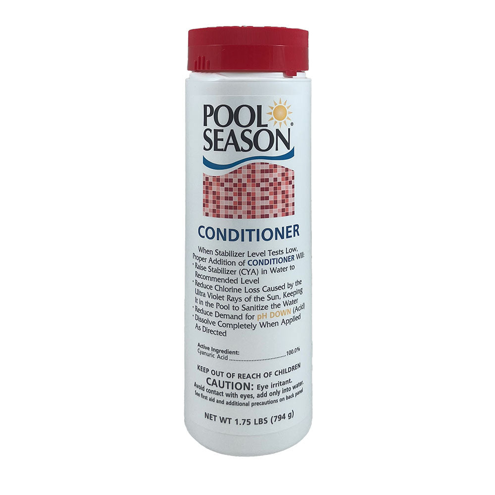 Pool Season Chlorine Stabilizer & Conditioner - 1.75 Pound Jar