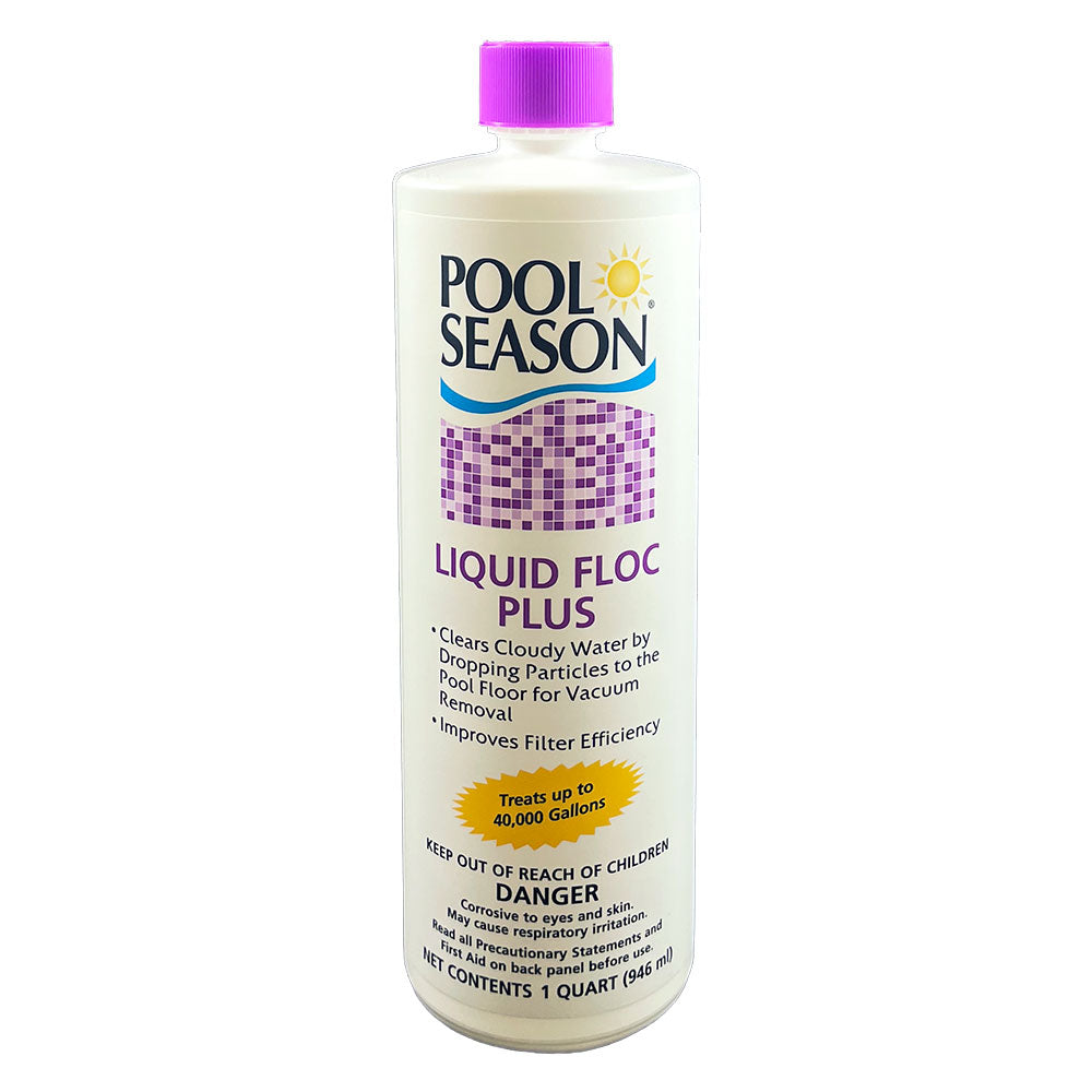 Pool Season Liquid Floc Plus - 1 Quart