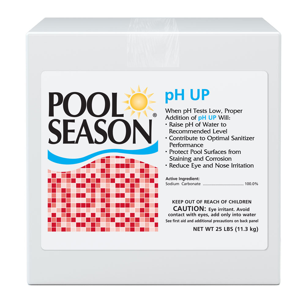 Pool Season pH Increaser - 25 Pound Box