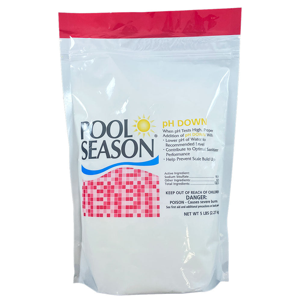 Pool Season pH Minus - 5 Pound Pouch