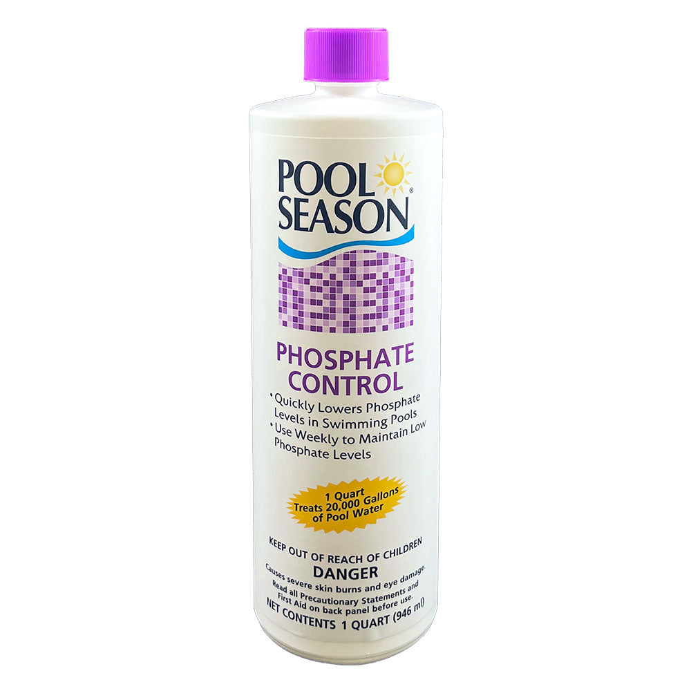 Pool Season Phosphate Control 3000 Ppb - 1 Quart