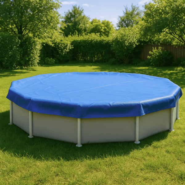 12' x 24′ Oval Frostguard Premium Winter Cover – Unrippable Waterproof and Weatherproof Fabric