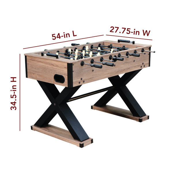 Excalibur 54-in Foosball Table - Driftwood - BG5030