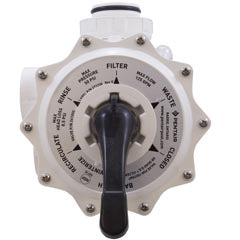 Multiport Valve, American Products/Pentair, 2" Thd, 6 Pos 261055
