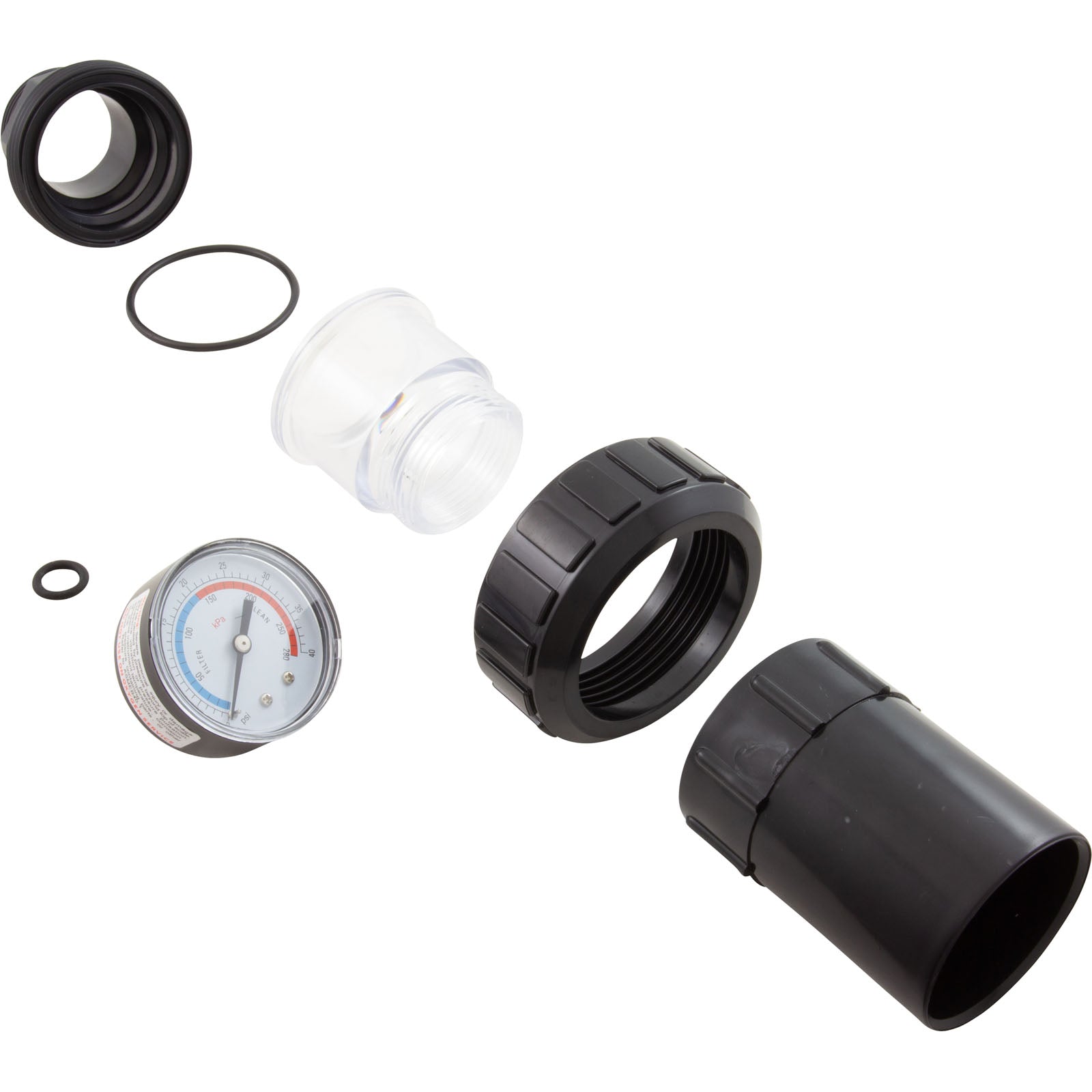 Union Kit w/Sight Glass & Pressure Switch Raypak, 018253F