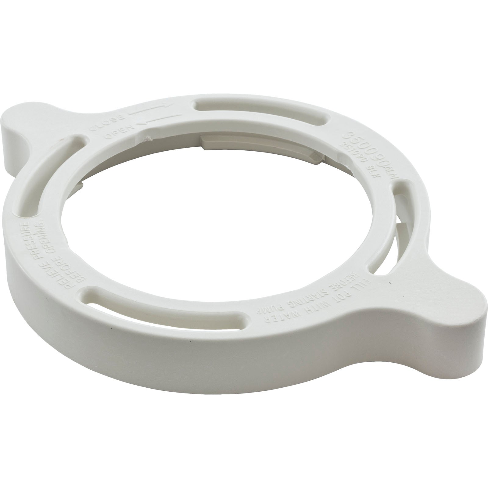 White Clamp Ring- 350090